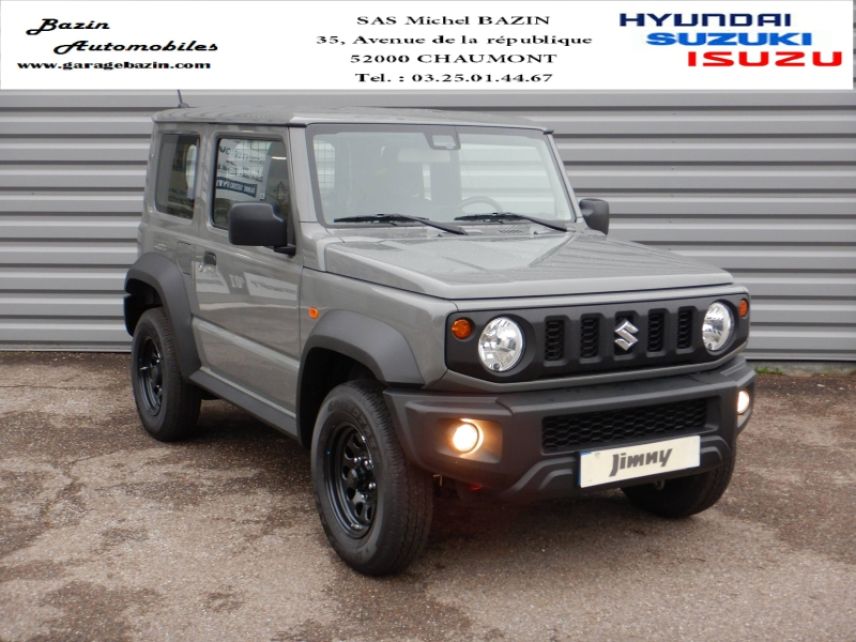 52000 : Hyundai Chaumont - Garage Michel Bazin - SUZUKI Jimny - Jimny - Medium Gray - Transmission intégrale - Essence