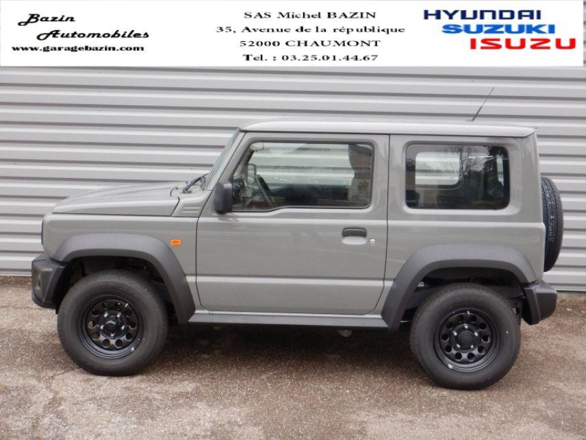 52000 : Hyundai Chaumont - Garage Michel Bazin - SUZUKI Jimny - Jimny - Medium Gray - Transmission intégrale - Essence