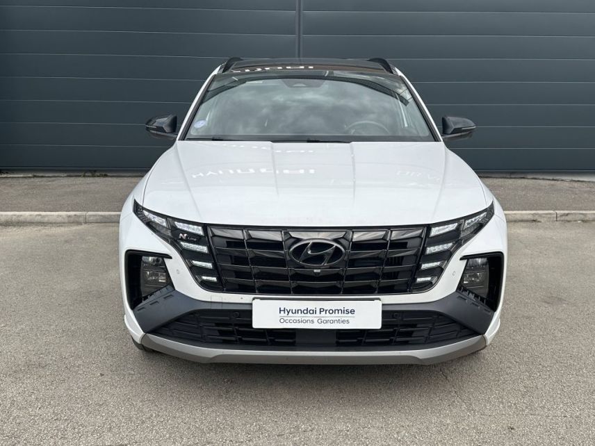 21300 : Hyundai Dijon - Privilège Automobiles - HYUNDAI TUCSON N Line Executive - TUCSON IV - BLANC - Boîte automatique - Essence / Courant électrique