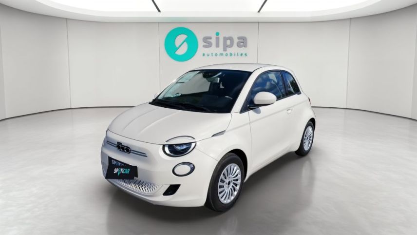 33140 : Hyundai Bordeaux Sud Villenave d'Ornon - Sipa Automobiles - FIAT 500e BERLINE Nouvelle 500 - 500 III ELECTRIQUE - Blanc - Automate à fonct. Continu - Courant électrique
