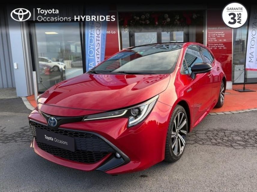 50000 : Hyundai Saint-Lô - GCA - TOYOTA Corolla - Corolla - Rouge - Traction - Hybride : Essence/Electrique