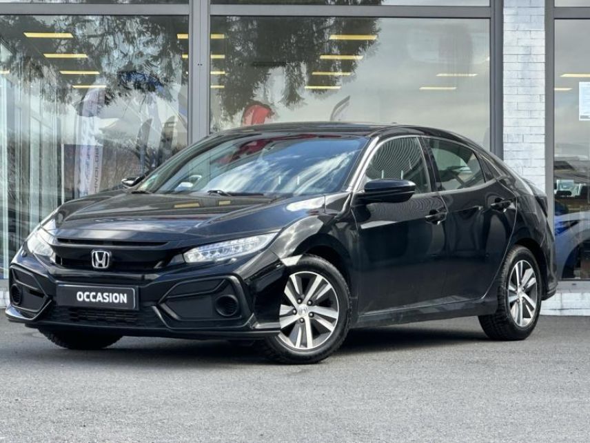 57200 : Hyundai Sarreguemines - Theobald Automobiles - HONDA Civic - Civic - Noir Cristal Nacré - Traction - Essence