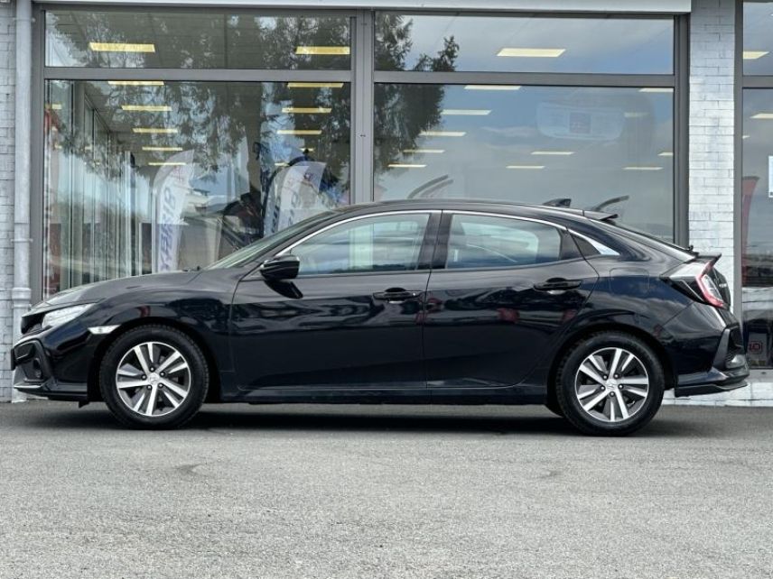 57200 : Hyundai Sarreguemines - Theobald Automobiles - HONDA Civic - Civic - Noir Cristal Nacré - Traction - Essence