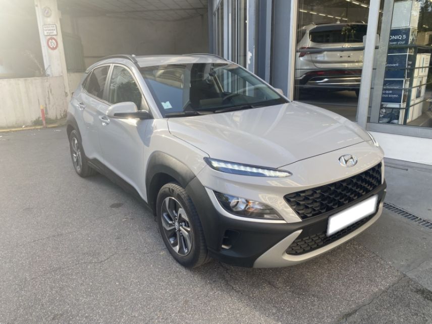 75013 : Hyundai Paris 13 - Bayard Automobiles - HYUNDAI Kona - Kona - Cyber gray - Traction - Hybride : Essence/Electrique