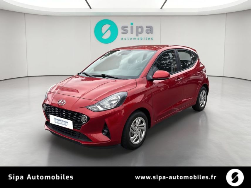 33140 : Hyundai - Sipa Automobiles – Bordeaux Sud - Villenave d’Ornon - HYUNDAI i10 Intuitive - i10 III - Rouge - Boîte manuelle - Essence sans plomb