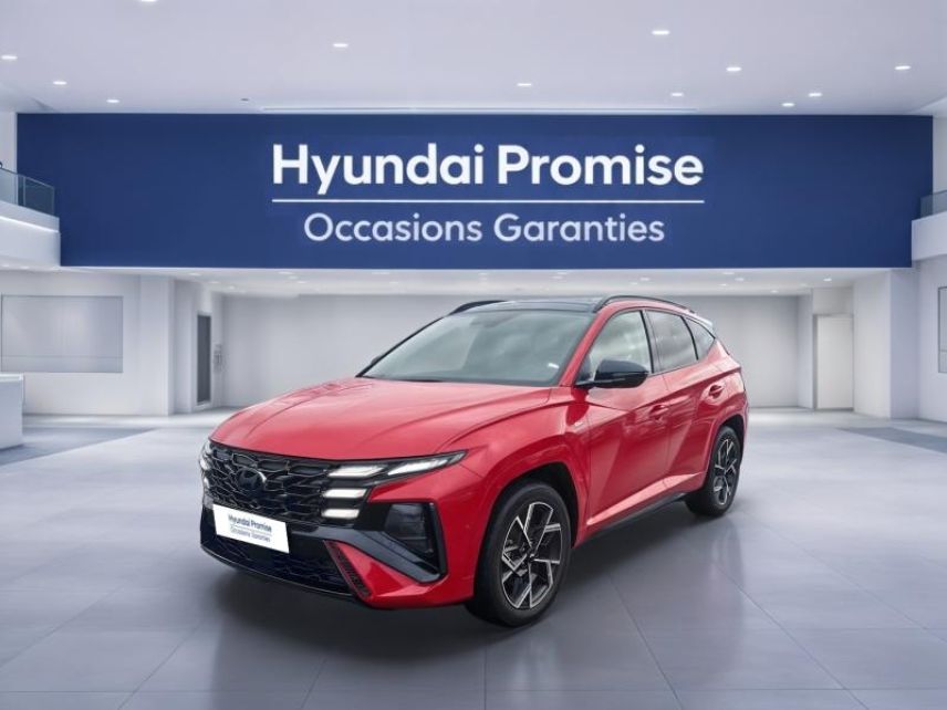 56600 : Hyundai Lorient - Auto Océane - HYUNDAI Tucson - Tucson - Ultimate Red Métal - Traction - Hybride : Essence/Electrique