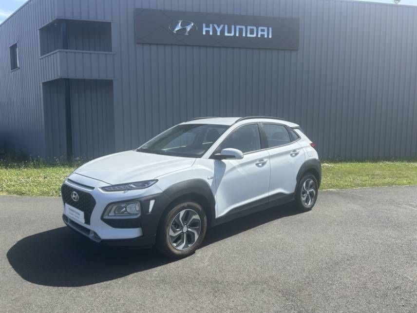 41000 : Hyundai Blois - Mondial Auto - HYUNDAI Kona - Kona - Chalk White Métal - Traction - Hybride : Essence/Electrique
