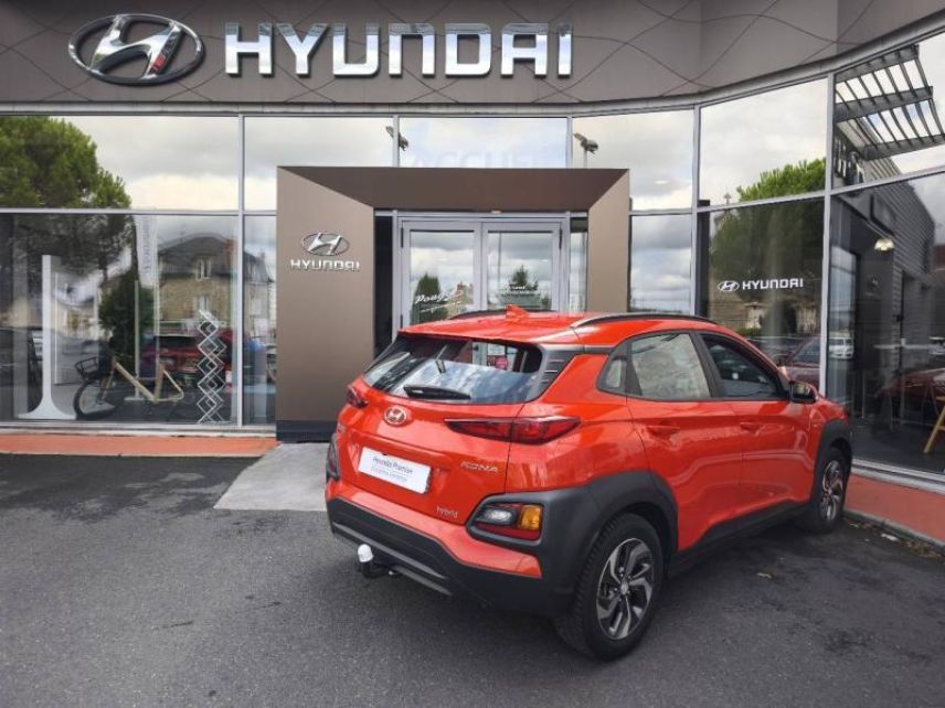 19100 : Hyundai Brive-la-Gaillarde - Garage Pouget - HYUNDAI Kona - Kona - Tangerine Comet - Traction - Hybride : Essence/Electrique