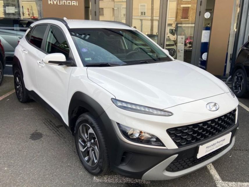 95100 : Hyundai Argenteuil - BNA - HYUNDAI Kona - Kona - Atlas White - Traction - Hybride : Essence/Electrique