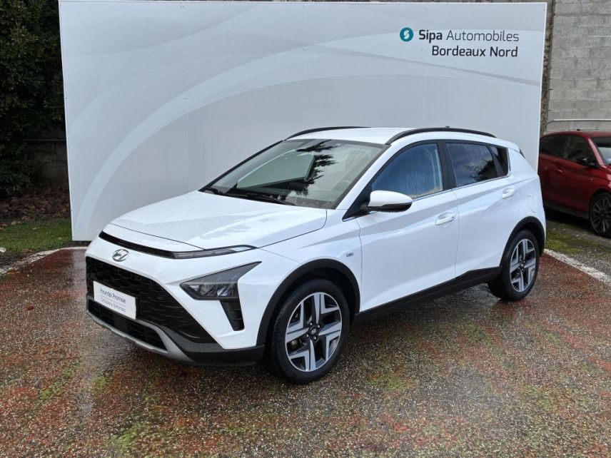 33110 : Hyundai Bordeaux Nord Le Bouscat - Sipa Automobiles - HYUNDAI BAYON Creative - BAYON (03/2021-05/2024) - Blanc - Automate sequentiel - Essence sans plomb