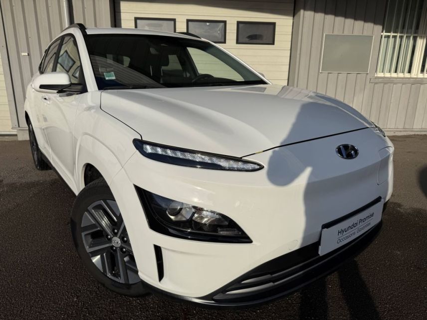 21300 : Hyundai Dijon - Privilège Automobiles - HYUNDAI KONA ELECTRIC Intuitive - KONA ELECTRIC (12/2020-08/2023) - BLANC - Automate à fonct. Continu - Courant électrique