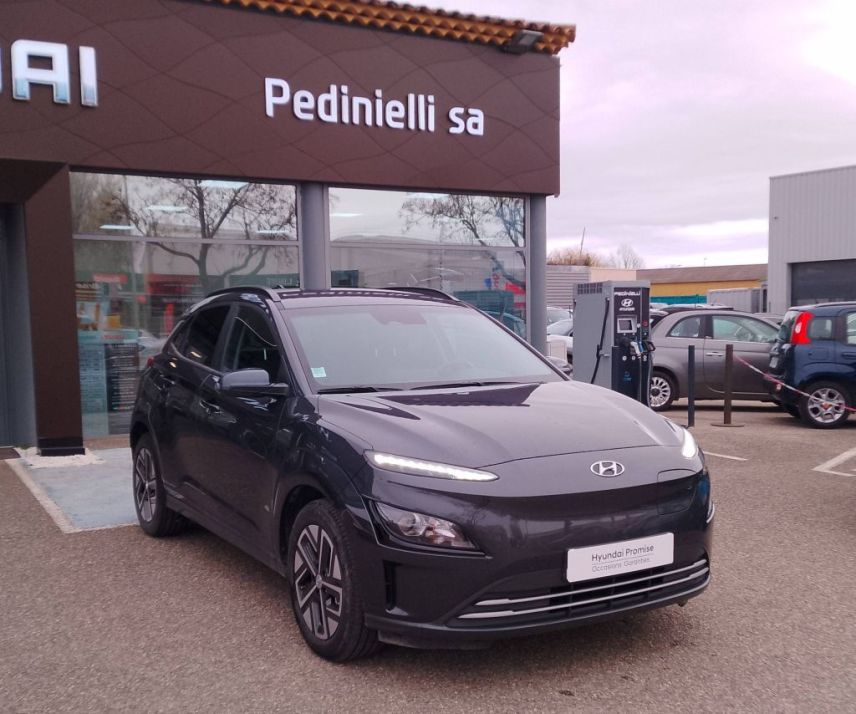 84120 : Hyundai PERTUIS - SA PEDINIELLI - HYUNDAI KONA ELECTRIC Intuitive - KONA ELECTRIQUE - Gris - Automate à fonct. Continu - Courant électrique