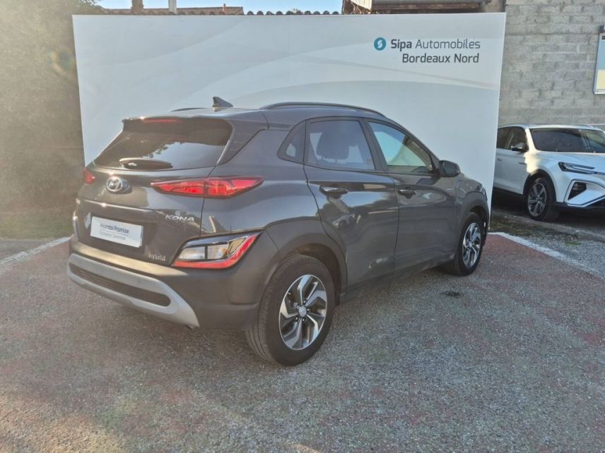 33110 : Hyundai Bordeaux Nord Le Bouscat - Sipa Automobiles - HYUNDAI KONA HYBRID Intuitive - KONA - Gris - Automate sequentiel - Essence / Courant électrique
