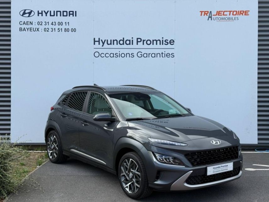 14100 : Hyundai Lisieux - Trajectoire Automobiles - HYUNDAI Kona - Kona - Ecotronic Gray Métal - Traction - Hybride : Essence/Electrique