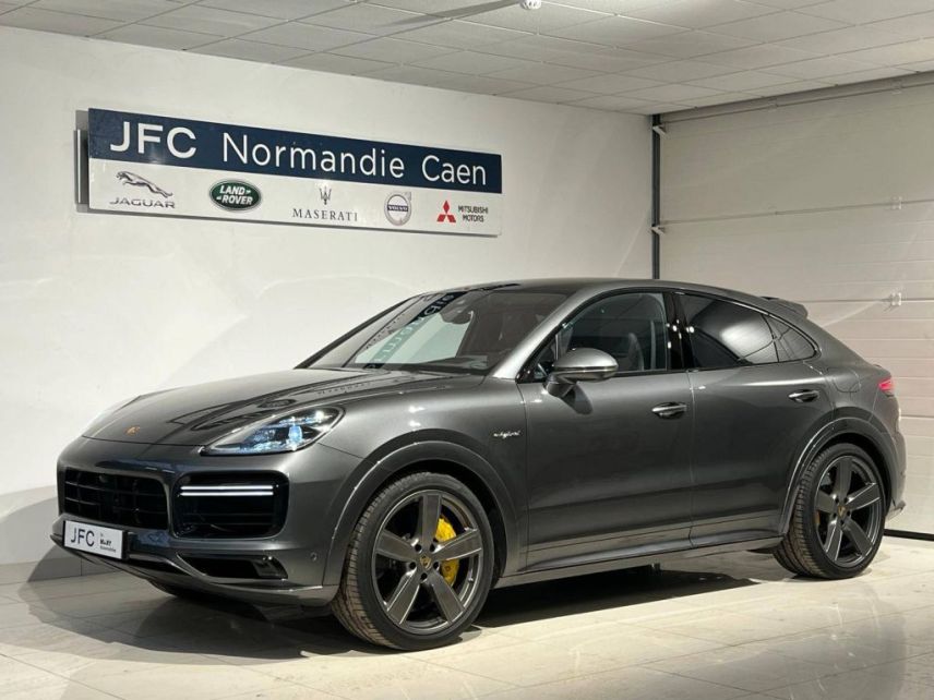 76000 : Hyundai Rouen - JFC by Mary Automobiles - PORSCHE CAYENNE COUPE Turbo S - CAYENNE III - Gris - Boîte automatique - Essence / Courant électrique