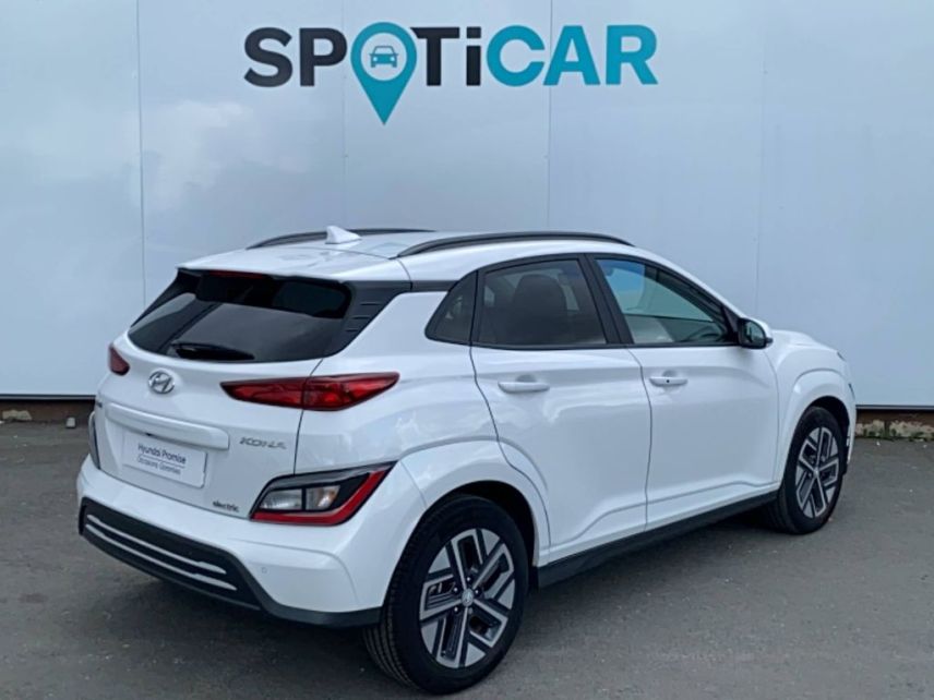 33140 : Hyundai Bordeaux Sud Villenave d&#039;Ornon - Sipa Automobiles - HYUNDAI KONA ELECTRIC Intuitive - KONA ELECTRIQUE - BLANC - Automate à fonct. Continu - Courant électrique