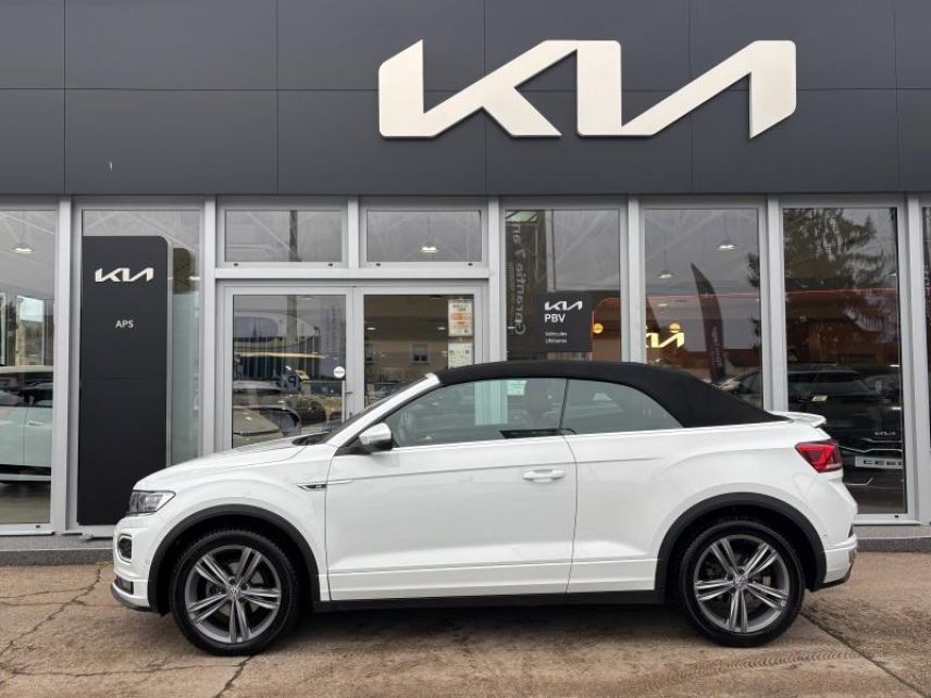 89100 : Hyundai Sens - APS - VOLKSWAGEN T-Roc Cabriolet - T-Roc Cabriolet - Blanc Pur, capote noire - Traction - Essence