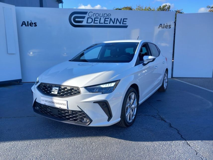 30100 : Hyundai Alès - Auto Hall - SEAT IBIZA Copa - IBIZA V - Blanc - Automate sequentiel - Essence sans plomb