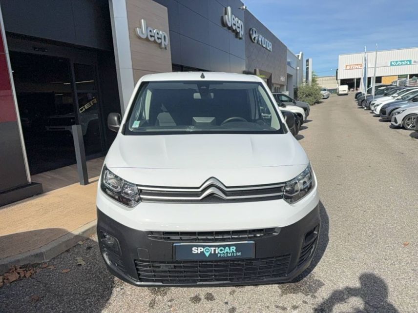 04100 : Hyundai Manosque - Pedinielli - CITROEN BERLINGO CABINE APPROFONDIE  - BERLINGO III - Blanc - Boîte automatique - Diesel