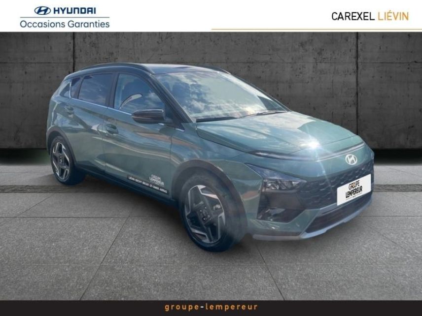 62800 : Hyundai Lens - Groupe Lempereur - HYUNDAI Bayon - Bayon - Mangrove Green Métal/Toit+rétros Black - Traction - Essence