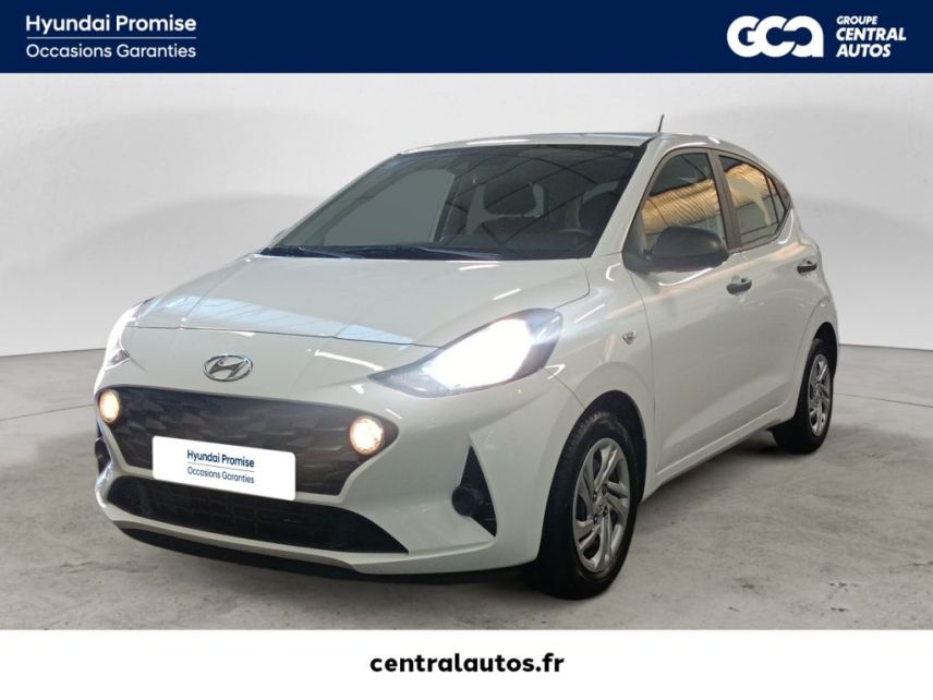 69190 : Hyundai Lyon Sud - Groupe Central Autos - HYUNDAI i10 Initia - i10 III - Blanc - Boîte manuelle - Essence sans plomb