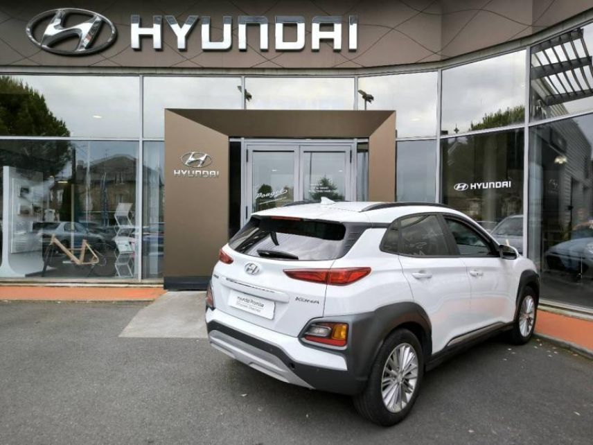 19100 : Hyundai Brive-la-Gaillarde - Garage Pouget - HYUNDAI Kona - Kona - Chalk White Métal - Traction - Diesel