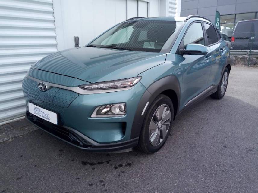 31683 : Hyundai Toulouse Sud Labège - Automobiles Delahaye - HYUNDAI KONA ELECTRIC Creative - KONA - Ceramic Blue - Automate à fonct. Continu - Courant électrique