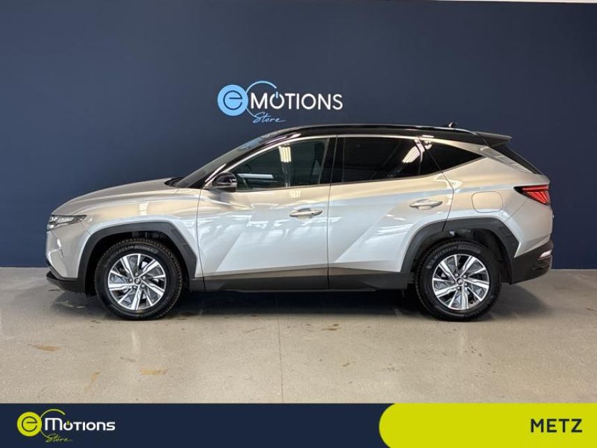 57100 : Hyundai Thionville - Théobald Automobiles - HYUNDAI Tucson - Tucson - Shimmering Silver/Toit/rétros Black - Traction - Hybride : Essence/Electrique