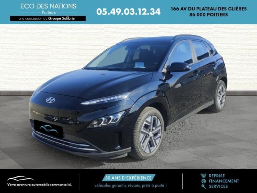 86000 : Hyundai Poitiers - Eco des Nations - HYUNDAI Kona - Kona - Phantom Black Métal - Traction - Electrique