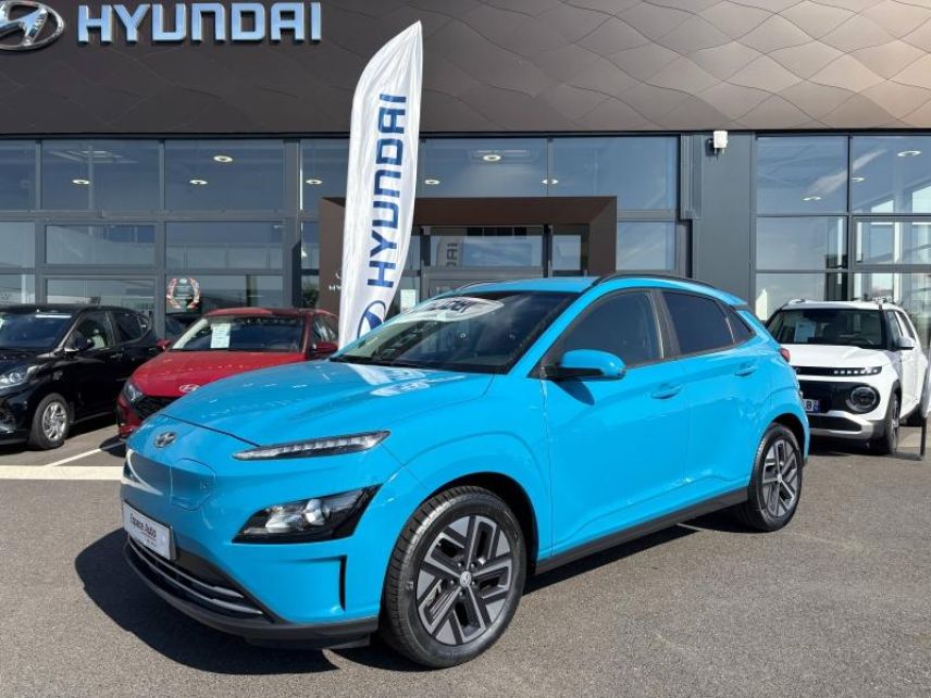 14100 : Hyundai Lisieux - Trajectoire Automobiles - HYUNDAI Kona - Kona - Bleu - Traction - Electrique