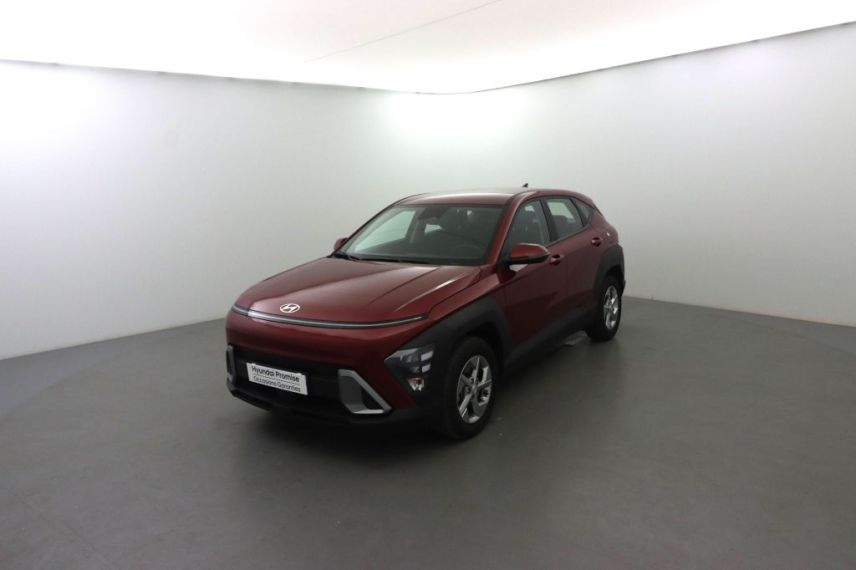 60440 : Stock constructeur - HYUNDAI KONA Intuitive - KONA II - Rouge - Automate sequentiel - Essence / Courant électrique
