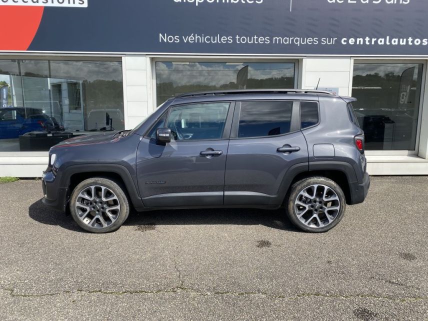 69300 : Hyundai Lyon Nord - Groupe Central Autos - JEEP RENEGADE S - RENEGADE - Gris - Boîte automatique - Essence / Courant électrique