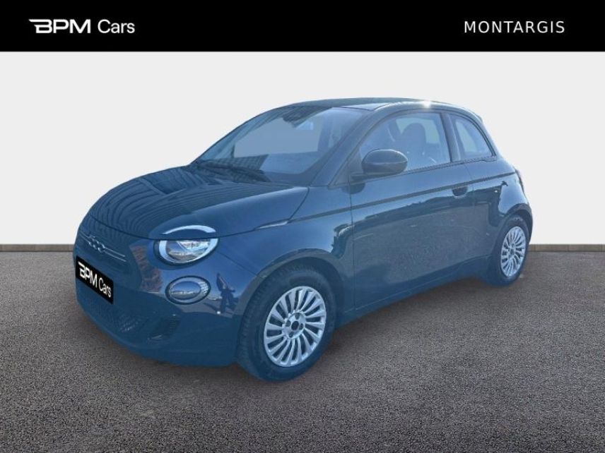 45200 : Hyundai Montargis - BPM Cars - FIAT 500 - 500 - Ocean Green métal - Traction - Electrique