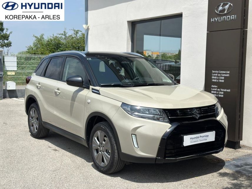 13200 : HYUNDAI Arles - Lexa Automobile - SUZUKI VITARA Privilège - VITARA IV - Beige - Boîte automatique - Essence / Courant électrique