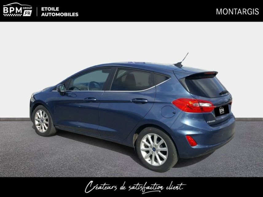 45200 : Hyundai Montargis - BPM Cars - FORD Fiesta - Fiesta - Bleu Abysse - Traction - Essence
