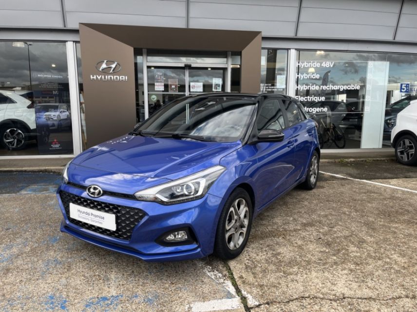 72100 : Hyundai Le Mans - Planet Auto - HYUNDAI i20 - i20 - Champion Blue/Toit rétro Phantom Black - Traction - Essence