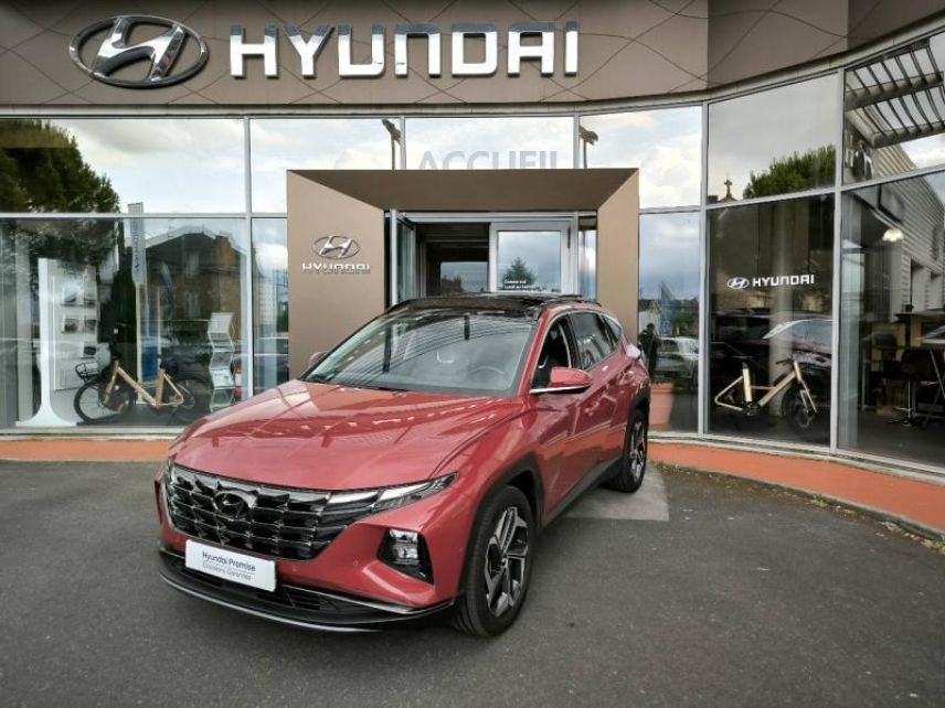 19100 : Hyundai Brive-la-Gaillarde - Garage Pouget - HYUNDAI Tucson - Tucson - Sunset Red Métal - Traction - Hybride : Essence/Electrique