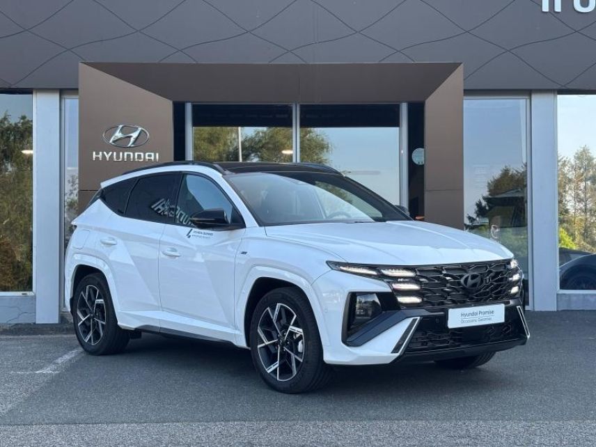29000 : Hyundai Quimper - Iroise Automobiles - HYUNDAI Tucson - Tucson - Serenity White Métal - Traction - Hybride rechargeable : Essence/Electrique