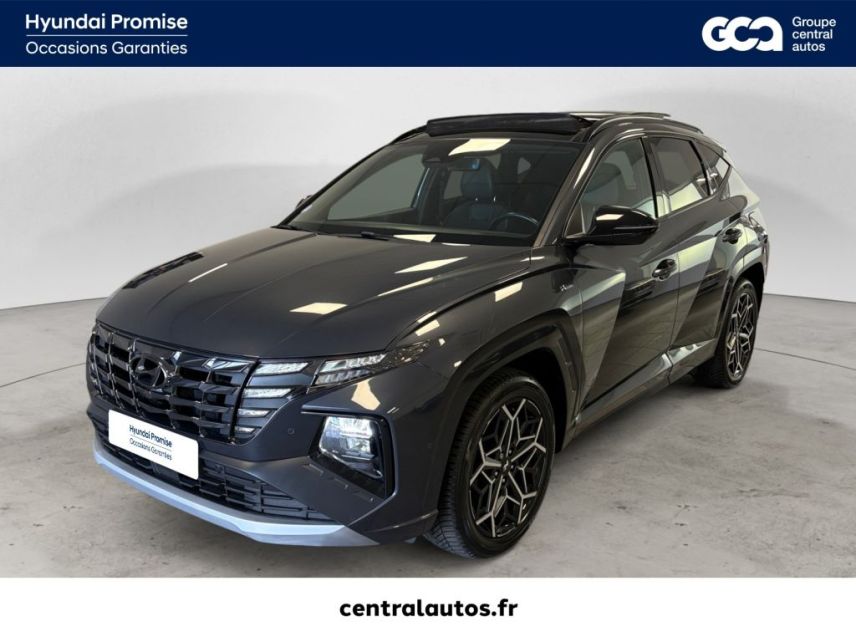 69300 : Hyundai Lyon Nord - Groupe Central Autos - HYUNDAI TUCSON N Line Executive - TUCSON IV - Gris - Boîte automatique - Essence / Courant électrique