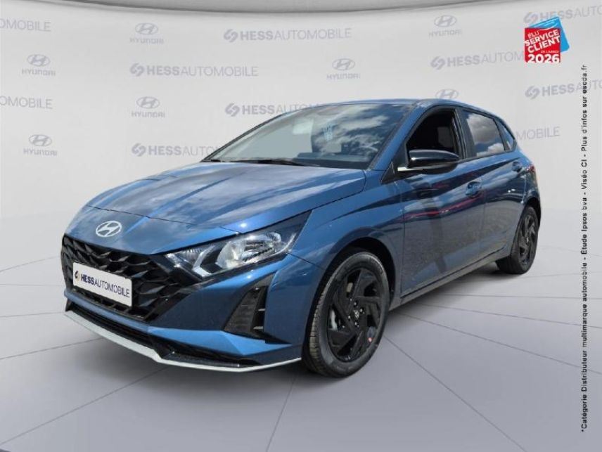 51100 : Hyundai Reims - HESS Automobile - HYUNDAI i20 - i20 - Vibrant Blue Métal - Traction - Essence