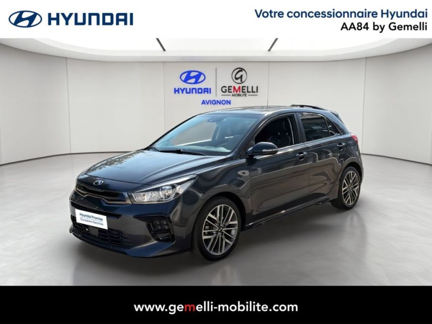 84130 : Hyundai Avignon - Actions Automobiles 84 - KIA RIO GT Line Premium - RIO IV - Gris - Boîte manuelle - Essence sans plomb