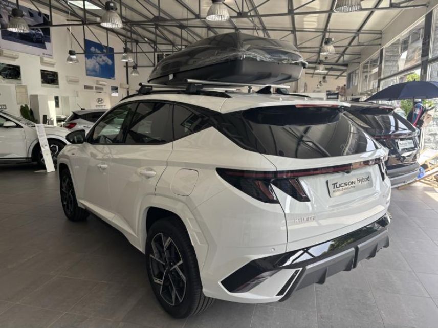 89100 : Hyundai Sens - APS - HYUNDAI Tucson - Tucson - Serenity White Métal - Traction - Hybride : Essence/Electrique