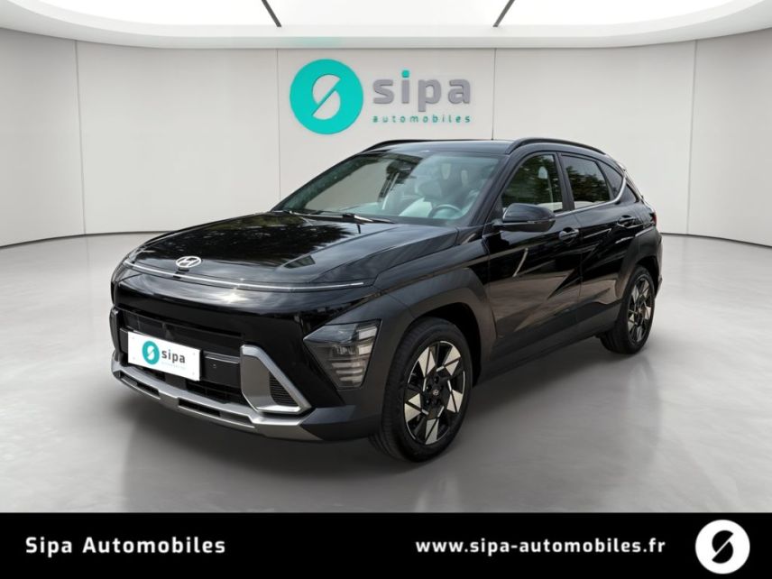 33110 : Hyundai Bordeaux Nord Le Bouscat - Sipa Automobiles - HYUNDAI KONA Executive - KONA II - Noir - Automate sequentiel - Essence / Courant électrique