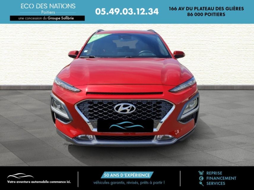 86000 : Hyundai Poitiers - Eco des Nations - HYUNDAI Kona - Kona - Pulse Red - Traction - Hybride : Essence/Electrique