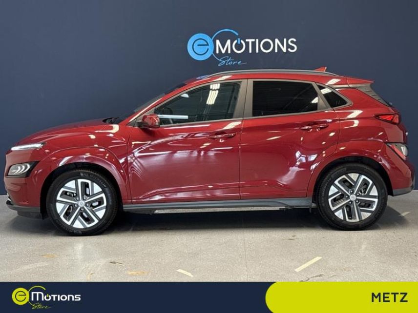 57685 : Hyundai Metz - Theobald Automobiles - HYUNDAI Kona - Kona - Sunset Red Métal - Traction - Electrique