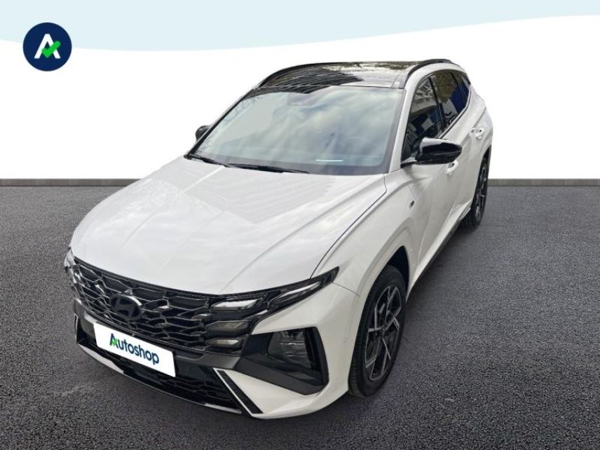 75013 : Hyundai Paris 13 - BPM Cars - HYUNDAI Tucson - Tucson - Serenity White Métal - Traction - Hybride : Essence/Electrique