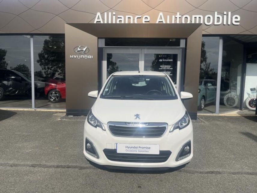 28600 : Hyundai Chartres - Alliance Automobile - PEUGEOT 108 - 108 - Bleu Calvi (M) - Traction - Essence