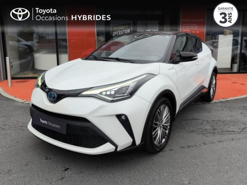 50000 : Hyundai Saint-Lô - GCA - TOYOTA C-HR - C-HR - Bi ton blanc nacre - Traction - Hybride : Essence/Electrique