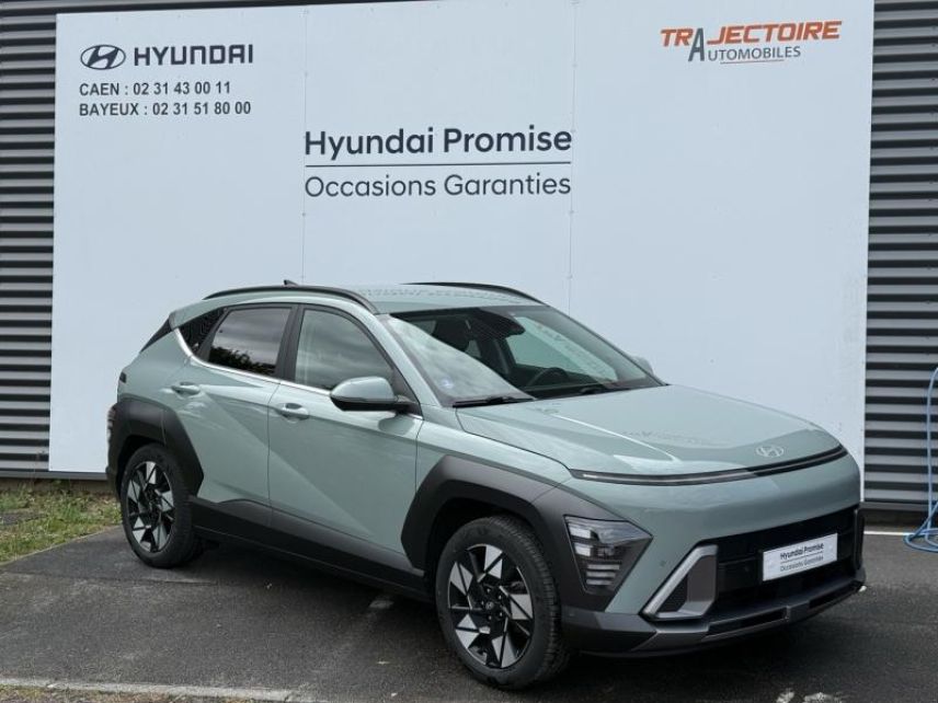 14100 : Hyundai Lisieux - Trajectoire Automobiles - HYUNDAI Kona - Kona - Bleu - Traction - Hybride : Essence/Electrique