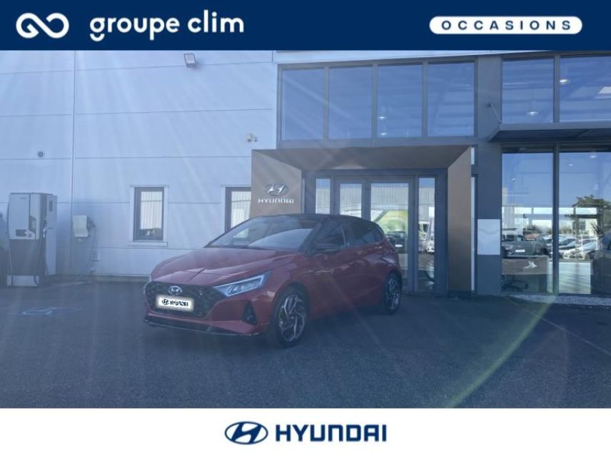 65000 : Hyundai Tarbes i-AUTO - HYUNDAI i20 - i20 - Dragon Red Métal/Toit/rétro Black - Traction - Essence/Micro-Hybride